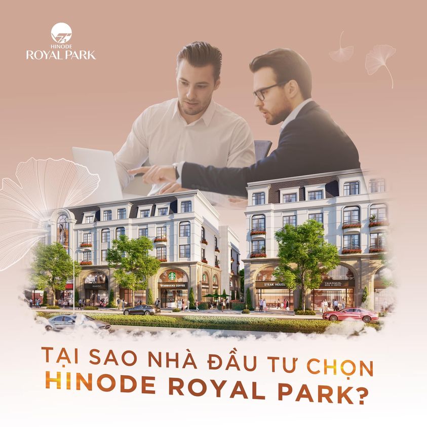 Hinode Royal Park lại thuyết phục nhà đầu tư