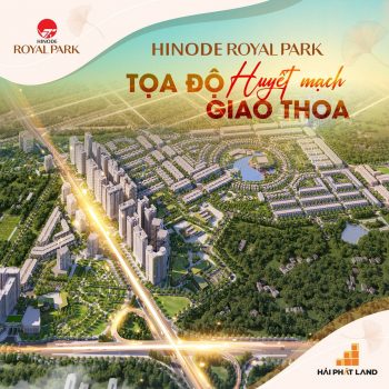 Tổng vốn đầu tư dự án Hinode Royal Park Hoài Đức là bao nhiêu