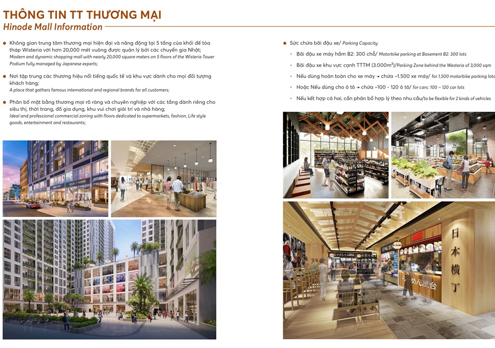 Cho Thuê Gian Hàng – Hinode Mall (Hinode Royal Park) Hoài Đức