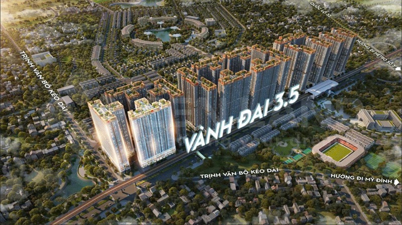 Căn hộ chung cư HH3 Hinode Royal Park Kim Chung Di Trạch Hoài Đức Hà Nội mở bán CĐT