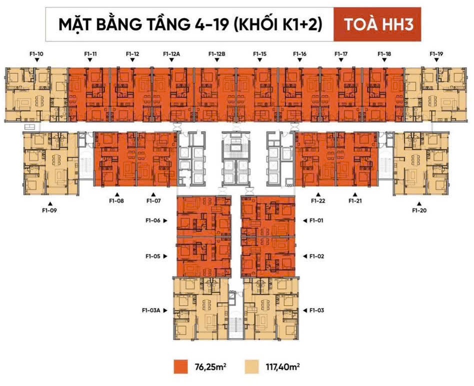 Căn hộ chung cư THE FLAME VINE HH3 Hinode Royal Park Kim Chung Di Trạch Hoài Đức Hà Nội