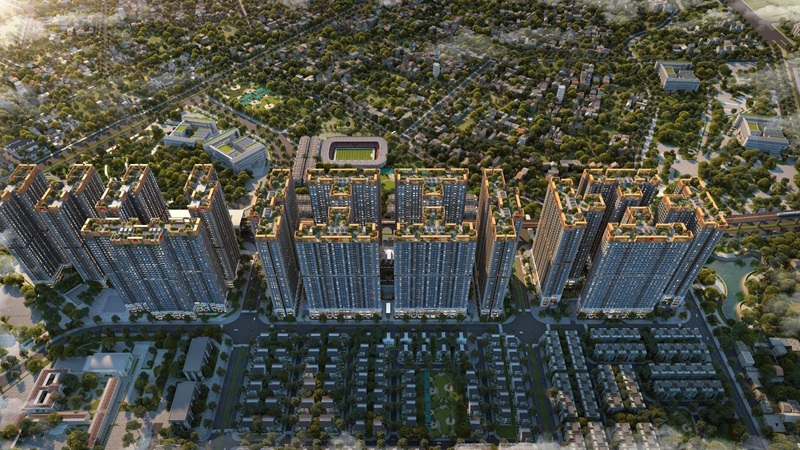 Căn hộ chung cư THE FLAME VINE HH3 Hinode Royal Park Kim Chung Di Trạch Hoài Đức Hà Nội của Chủ đầu tư Vietracimex