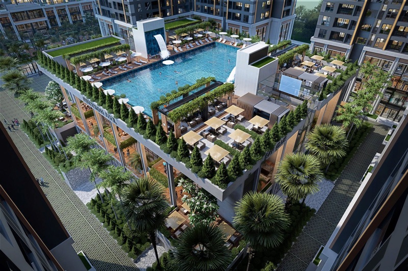 Tiện ích THE FLAME VINE Hinode Royal Park